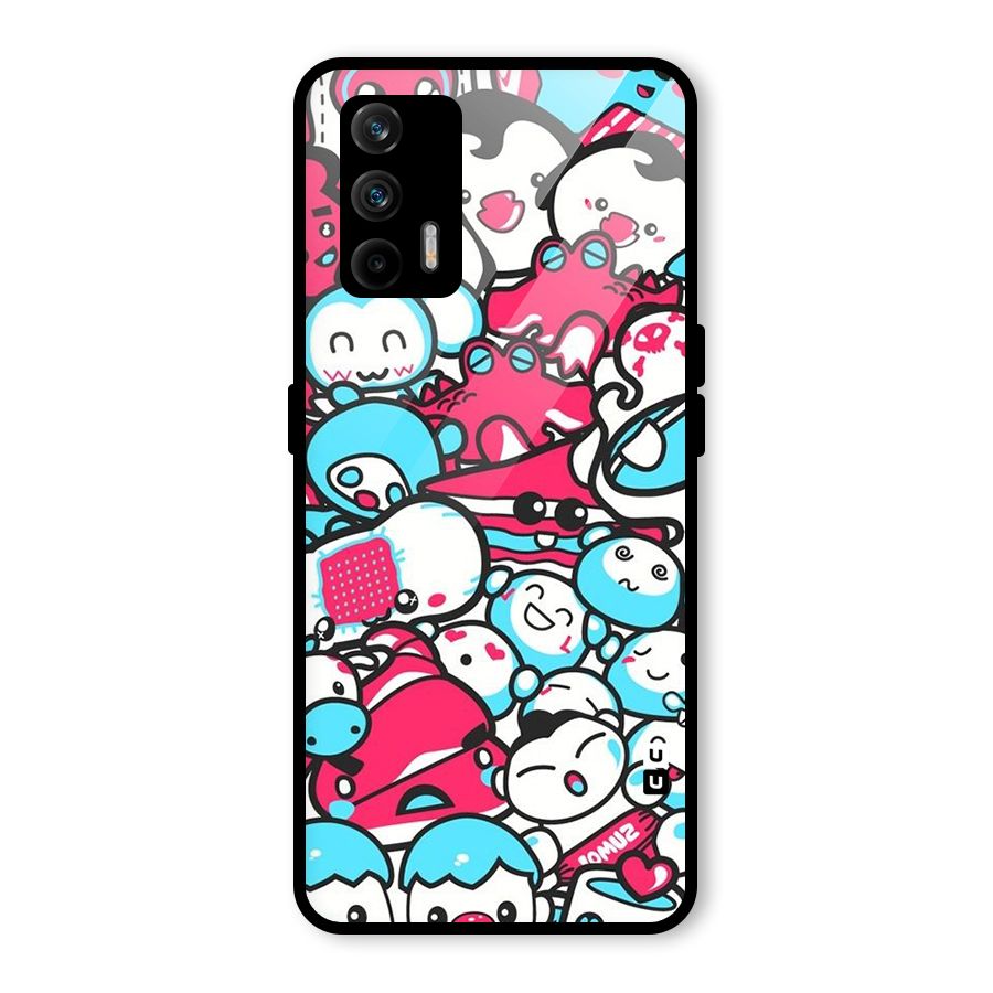 Bunny Quirk Glass Back Case for Realme GT 5G