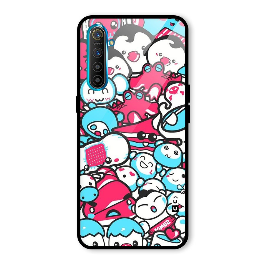 Bunny Quirk Glass Back Case for Realme X2