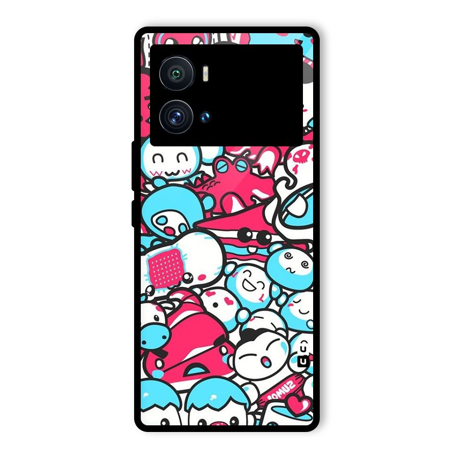 Bunny Quirk Glass Back Case for Vivo iQOO 9 Pro