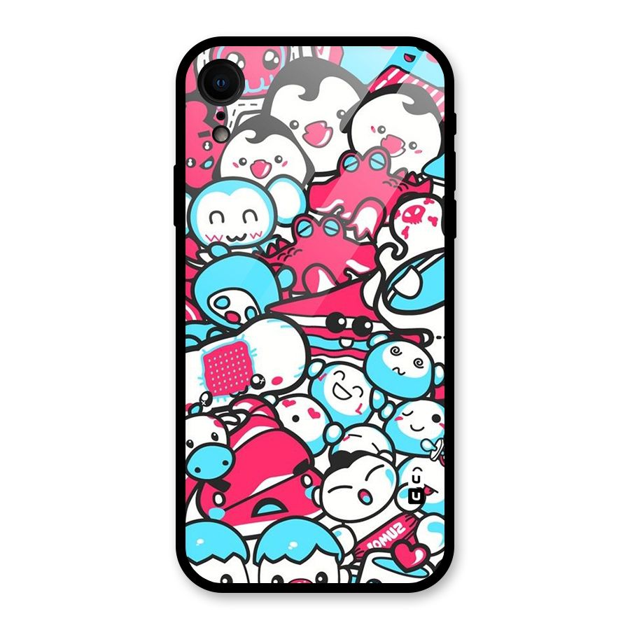 Bunny Quirk Glass Back Case for XR
