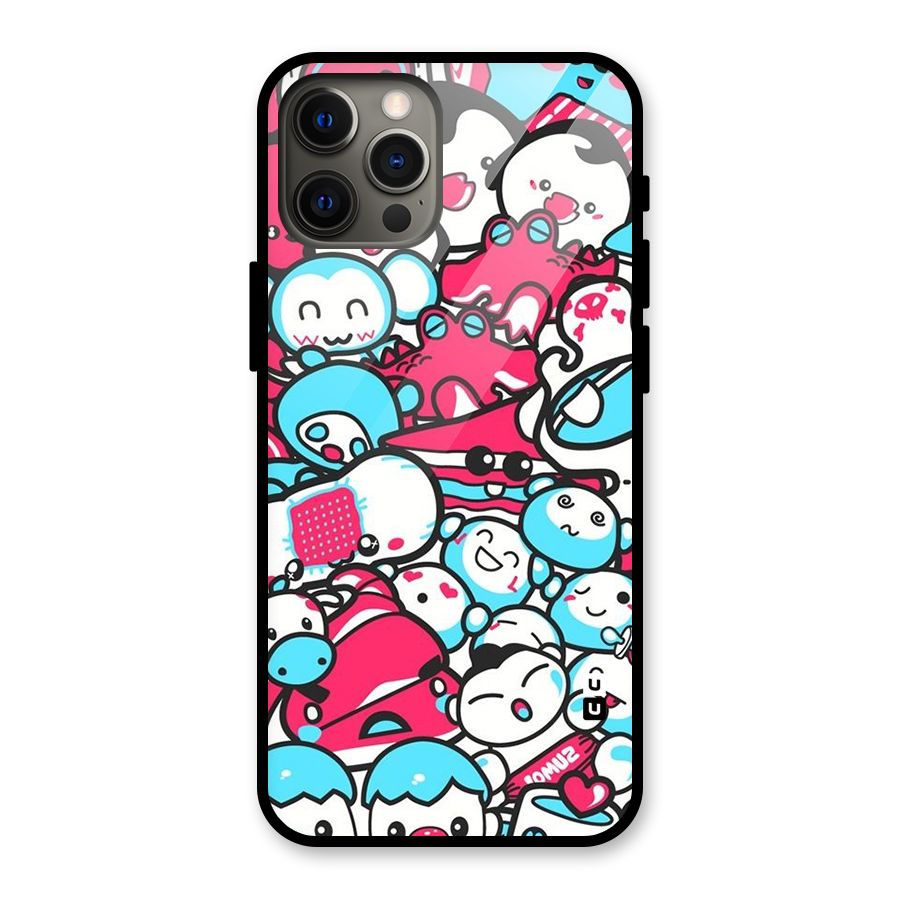 Bunny Quirk Glass Back Case for iPhone 12 Pro Max