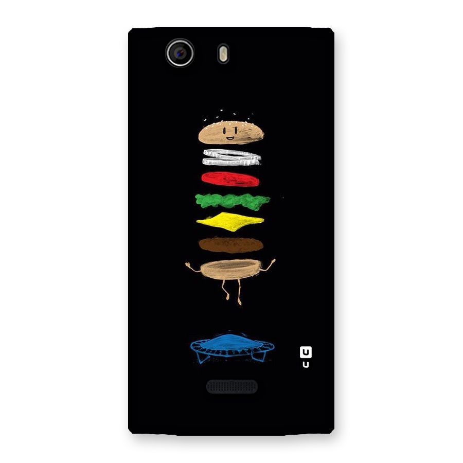 Burger Jump Back Case for Canvas Nitro 2 E311
