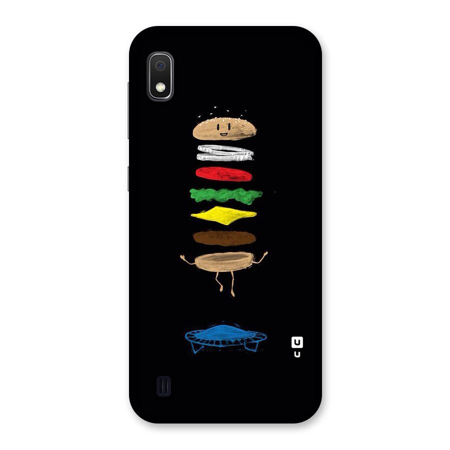 Burger Jump Back Case for Galaxy A10