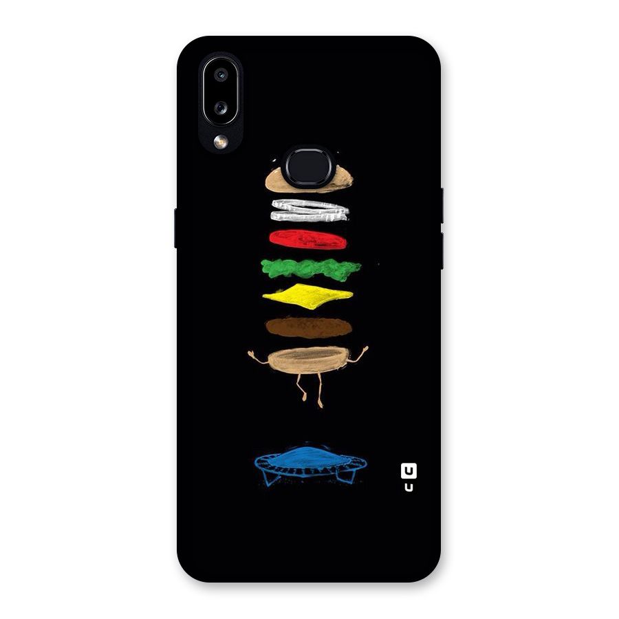 Burger Jump Back Case for Galaxy A10s