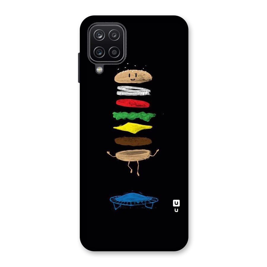 Burger Jump Back Case for Galaxy A12