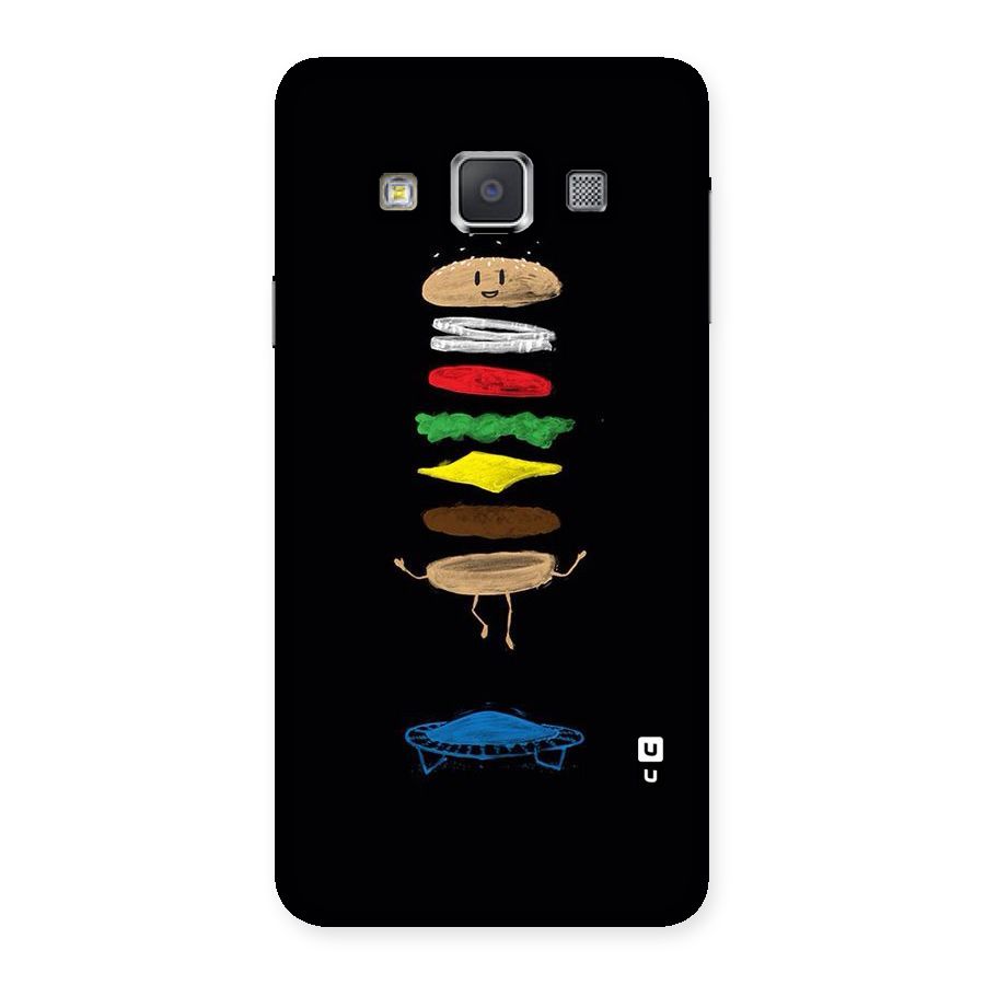 Burger Jump Back Case for Galaxy A3