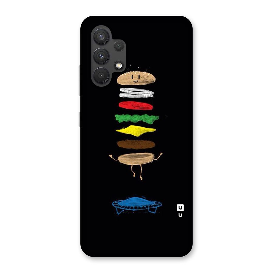 Burger Jump Back Case for Galaxy A32