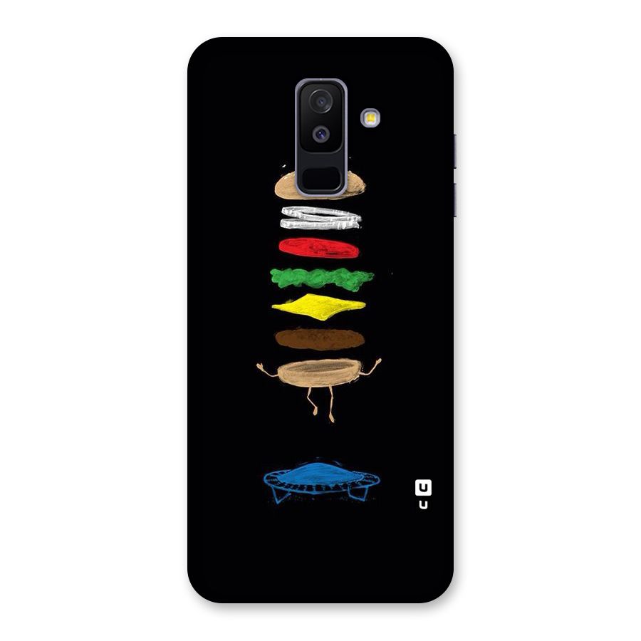 Burger Jump Back Case for Galaxy A6 Plus