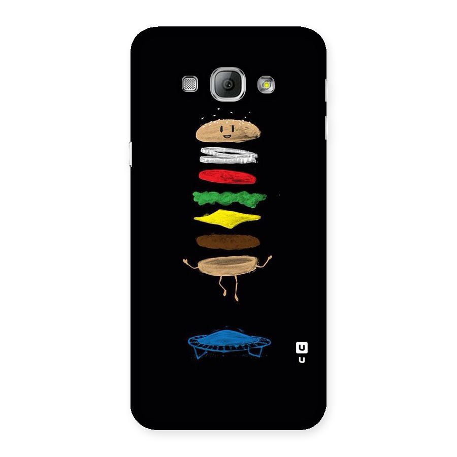 Burger Jump Back Case for Galaxy A8