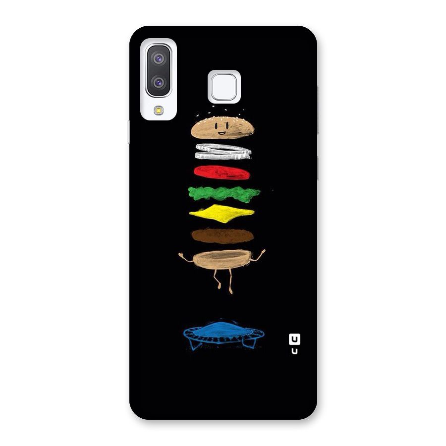 Burger Jump Back Case for Galaxy A8 Star