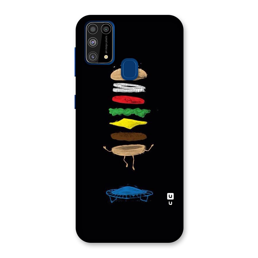 Burger Jump Back Case for Galaxy F41