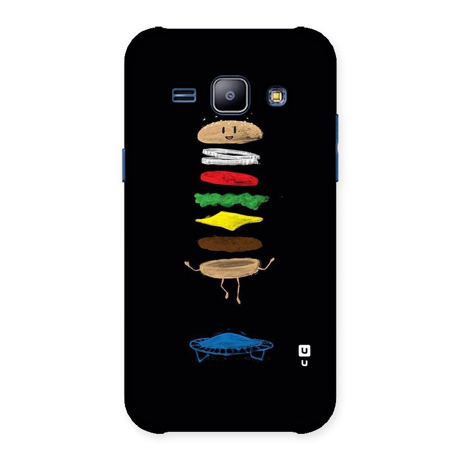 Burger Jump Back Case for Galaxy J1