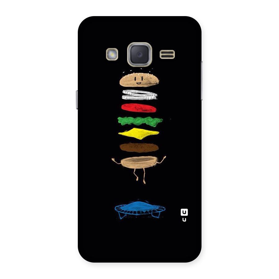 Burger Jump Back Case for Galaxy J2