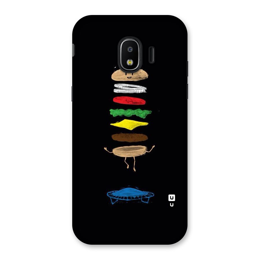 Burger Jump Back Case for Galaxy J2 Pro 2018