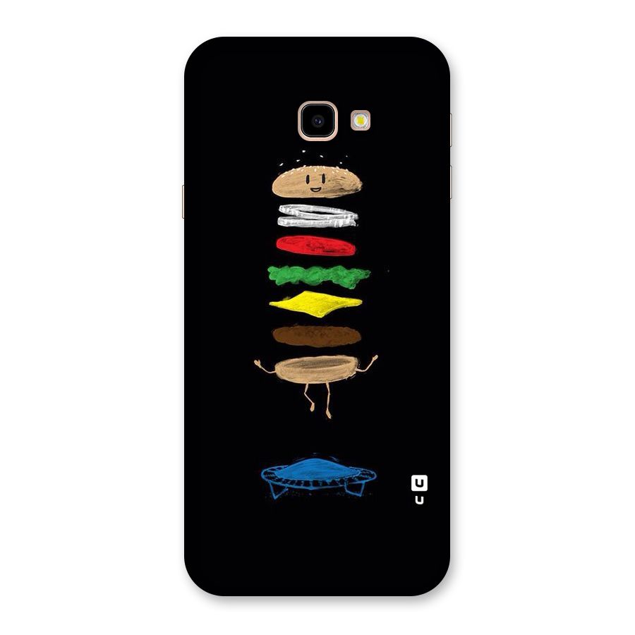 Burger Jump Back Case for Galaxy J4 Plus