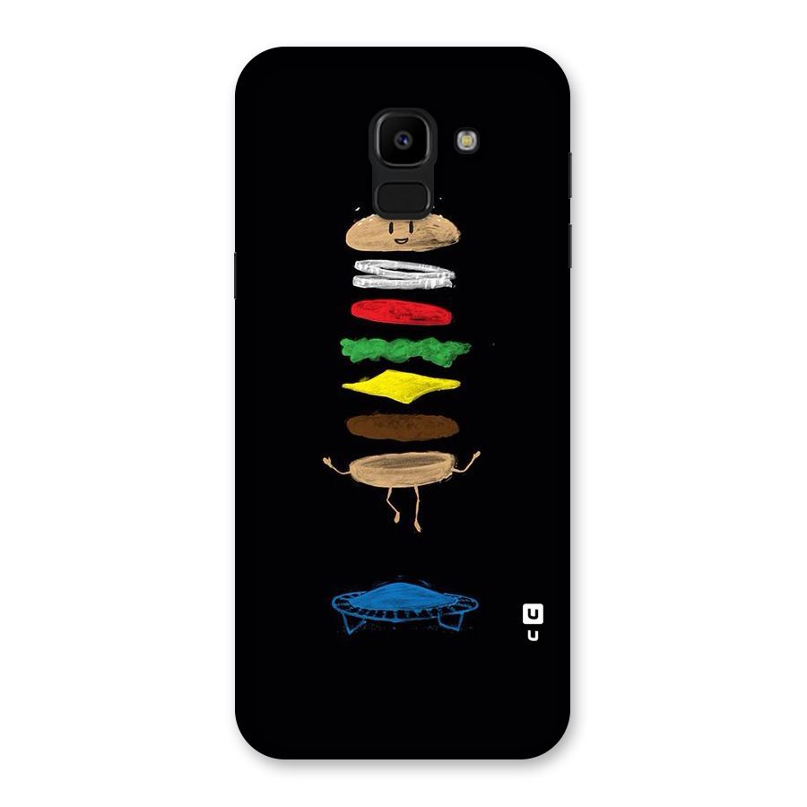 Burger Jump Back Case for Galaxy J6