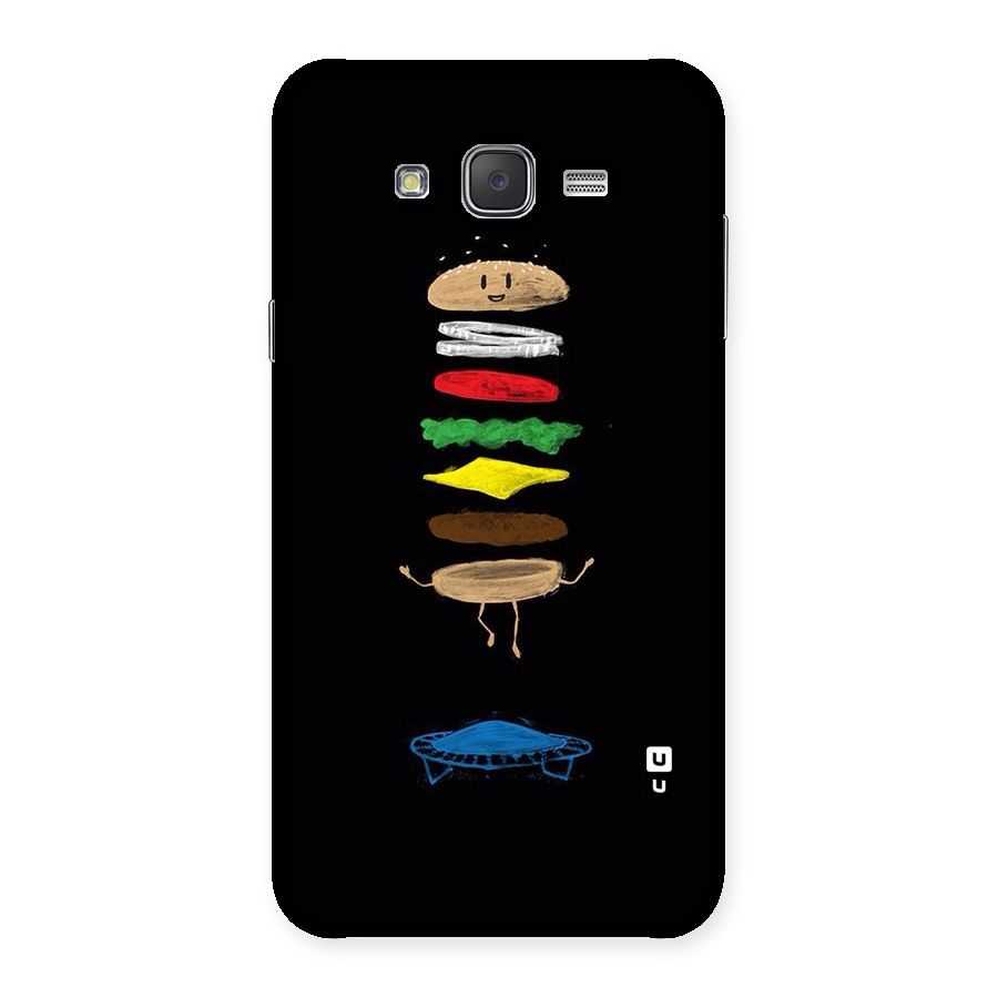 Burger Jump Back Case for Galaxy J7