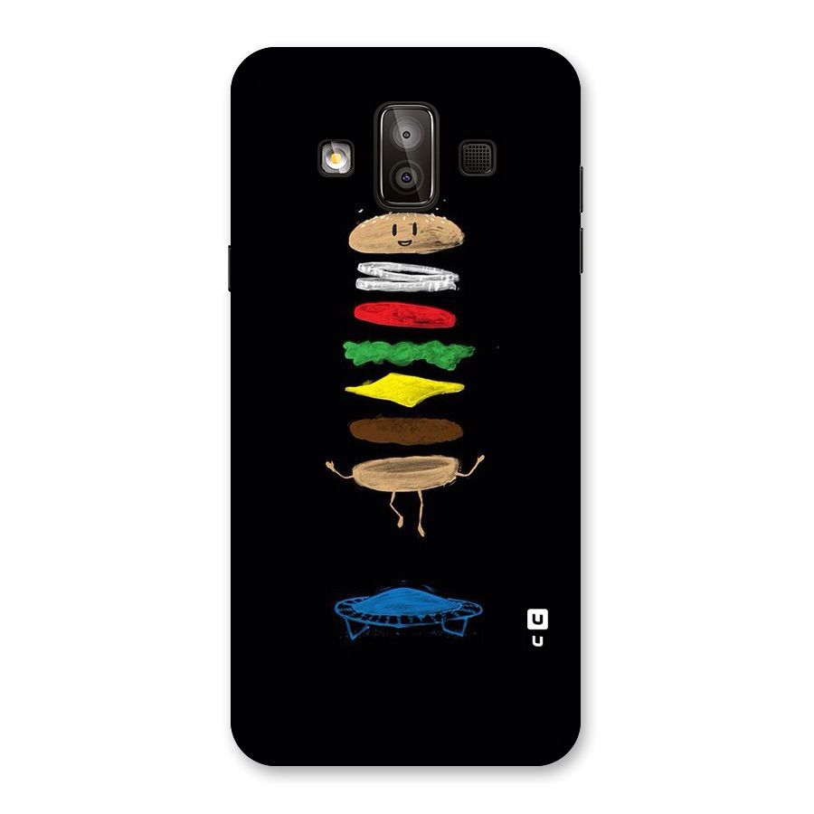 Burger Jump Back Case for Galaxy J7 Duo