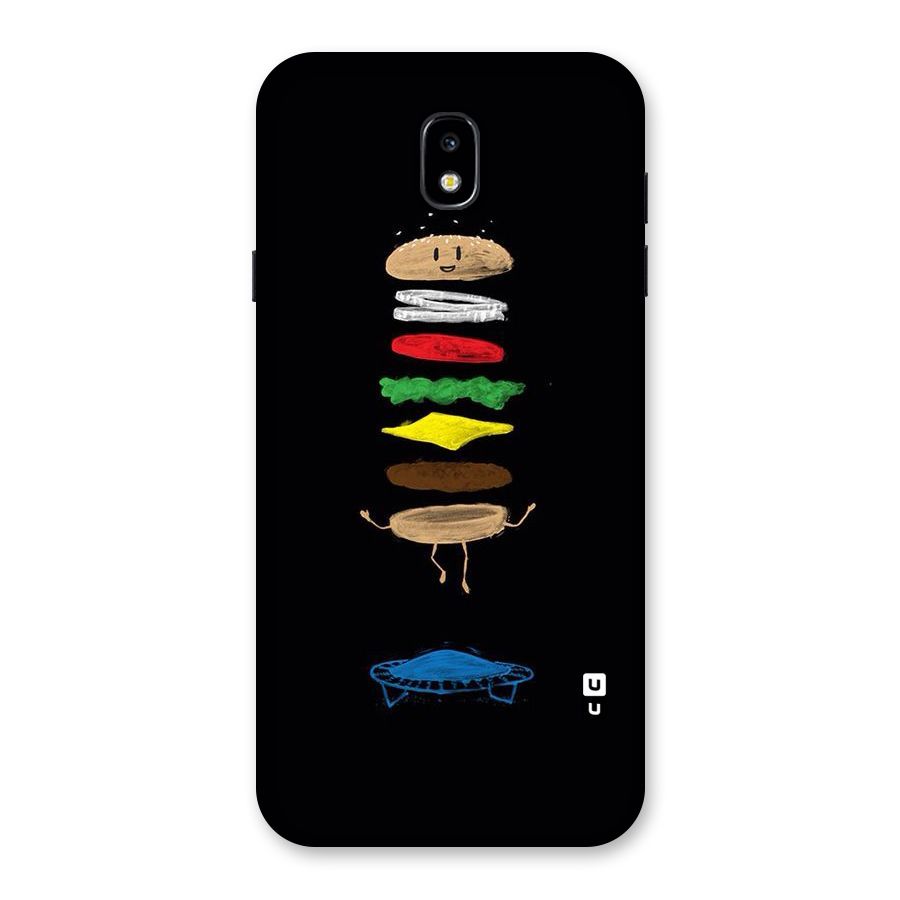 Burger Jump Back Case for Galaxy J7 Pro