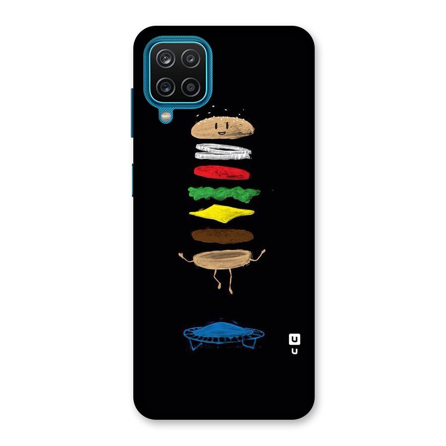 Burger Jump Back Case for Galaxy M12