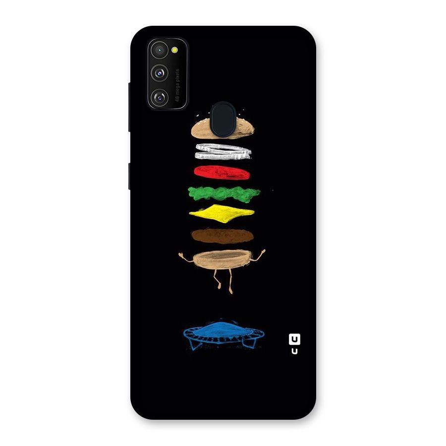 Burger Jump Back Case for Galaxy M30s