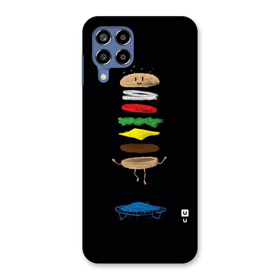 Burger Jump Back Case for Galaxy M53 5G