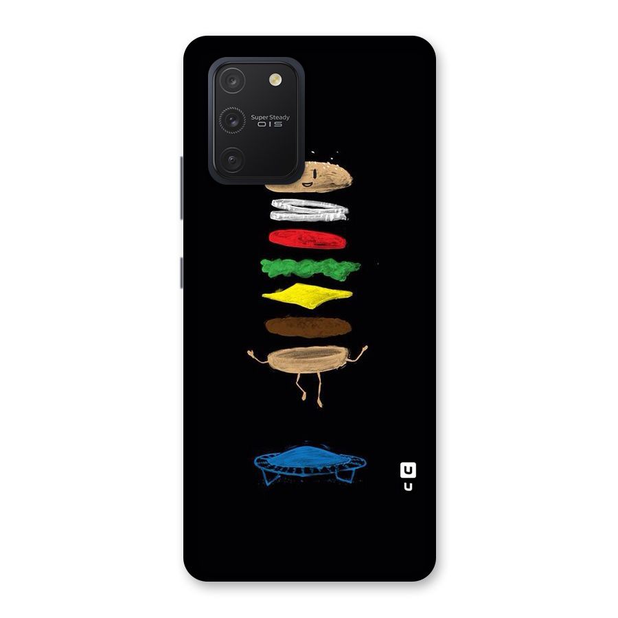 Burger Jump Back Case for Galaxy S10 Lite