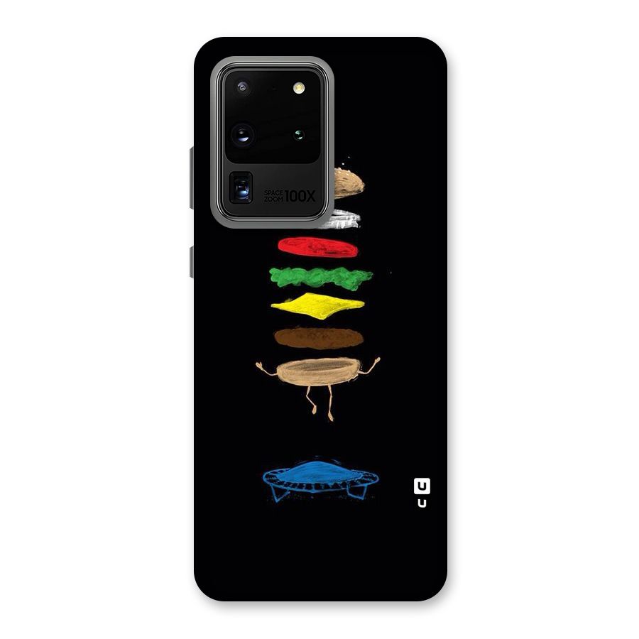Burger Jump Back Case for Galaxy S20 Ultra