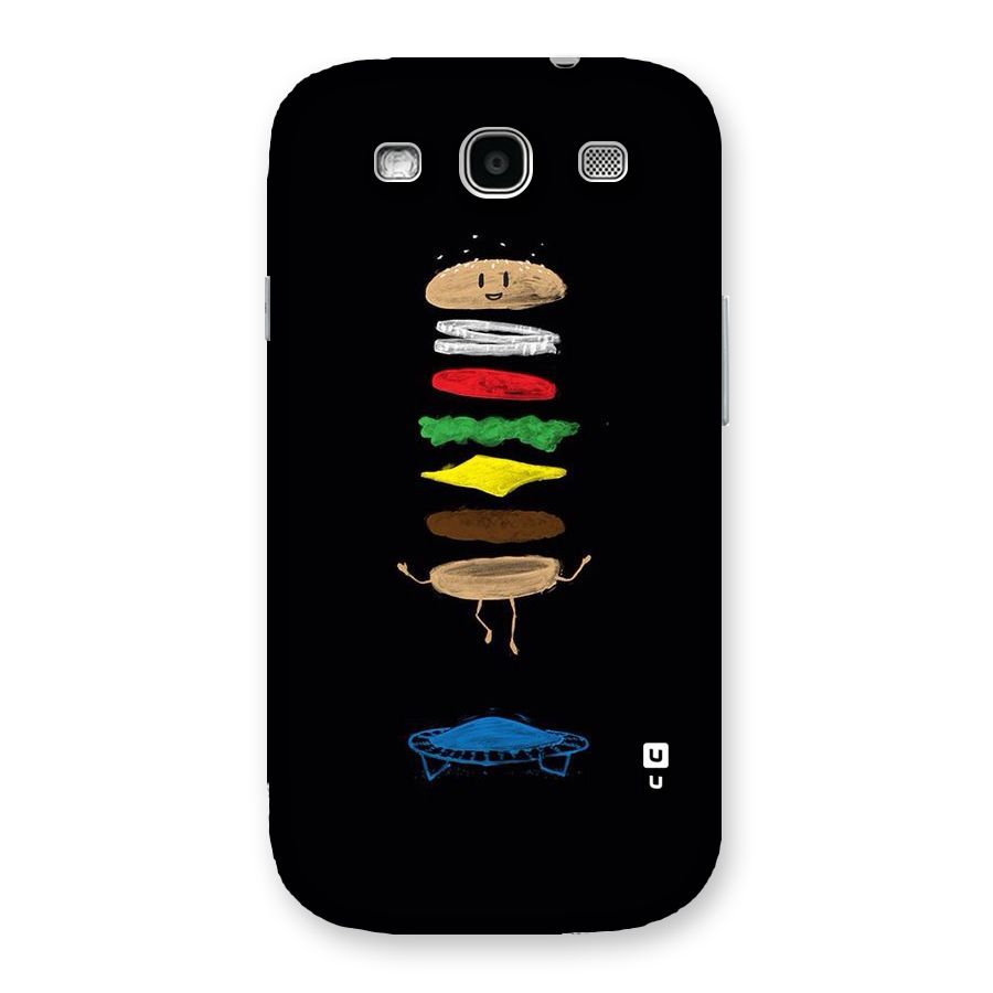 Burger Jump Back Case for Galaxy S3