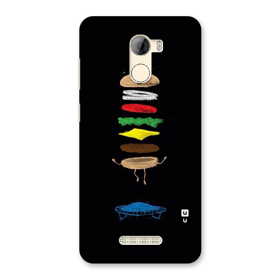 Burger Jump Back Case for Gionee A1 LIte