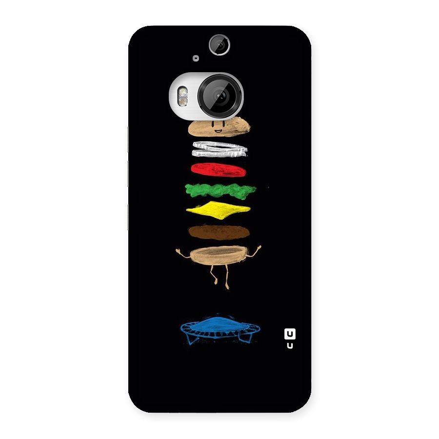 Burger Jump Back Case for HTC One M9 Plus