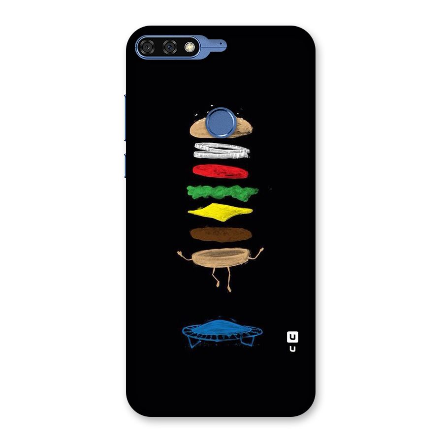 Burger Jump Back Case for Honor 7C