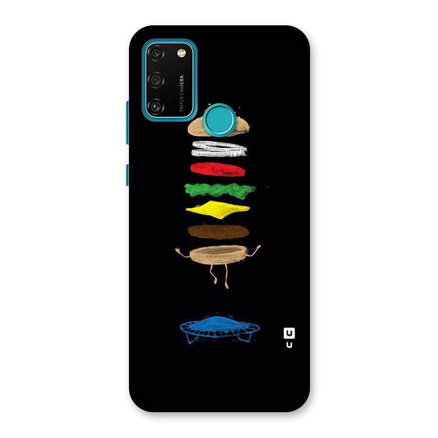 Burger Jump Back Case for Honor 9A