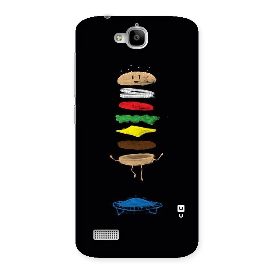 Burger Jump Back Case for Honor Holly