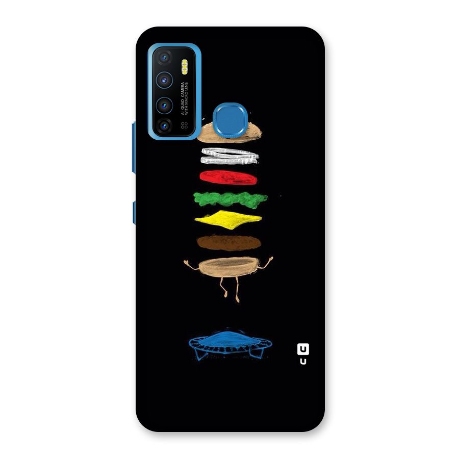 Burger Jump Back Case for Infinix Hot 9