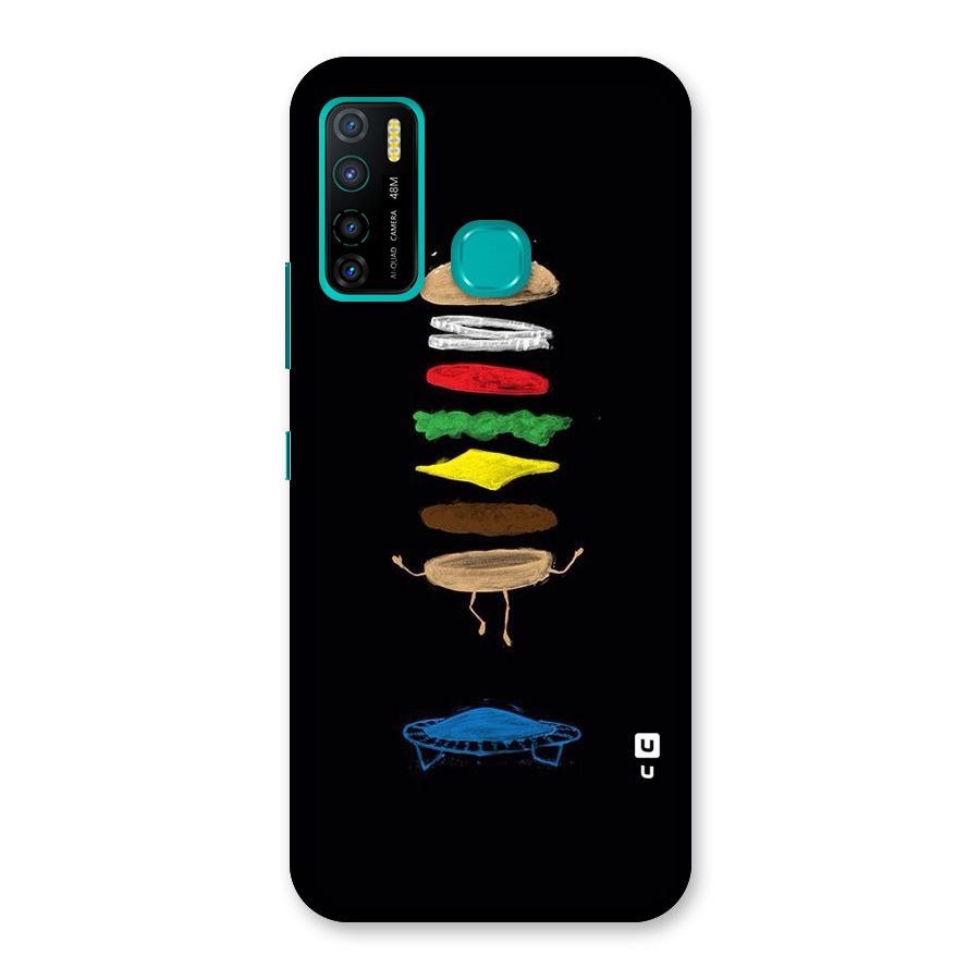 Burger Jump Back Case for Infinix Hot 9 Pro