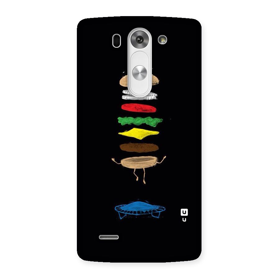 Burger Jump Back Case for LG G3 Beat