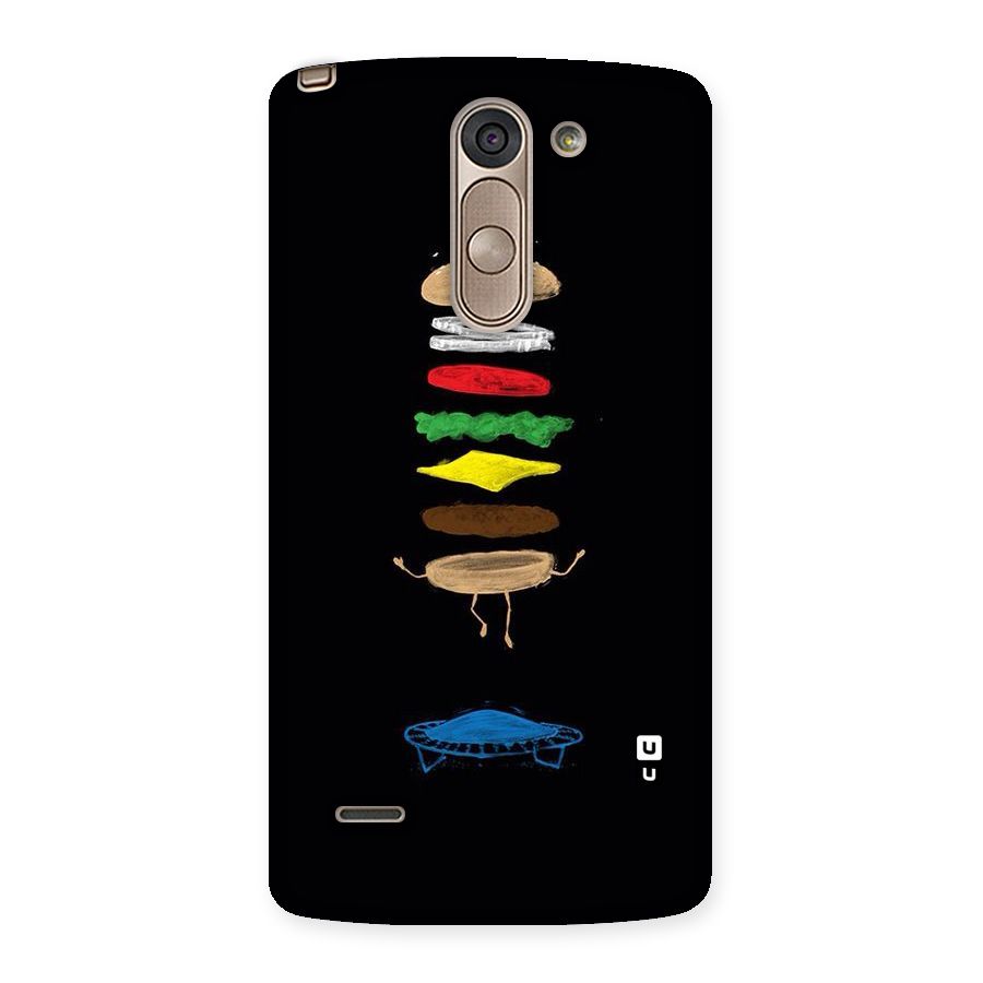 Burger Jump Back Case for LG G3 Stylus