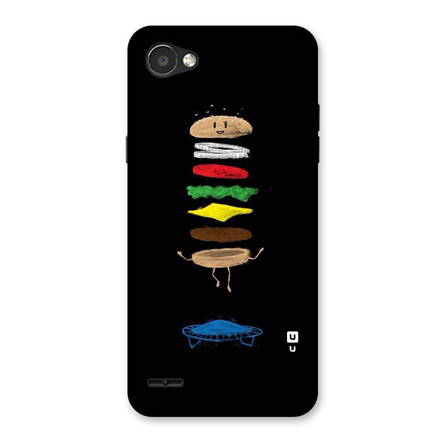 Burger Jump Back Case for LG Q6