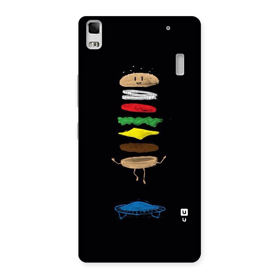 Burger Jump Back Case for Lenovo K3 Note