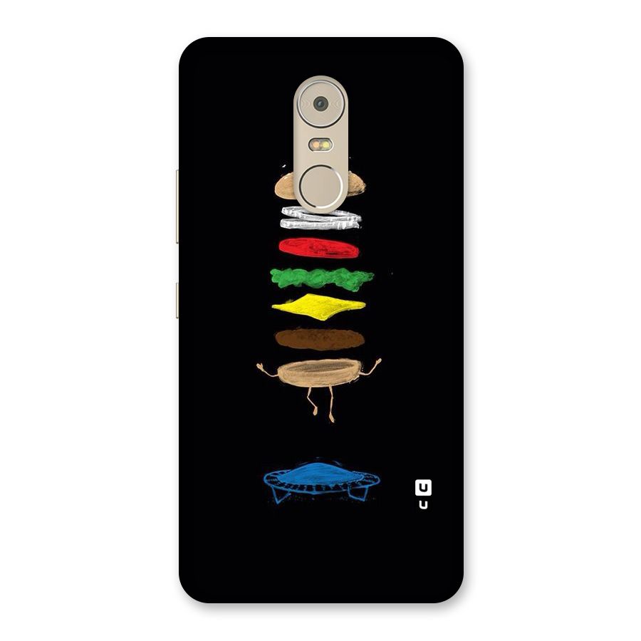 Burger Jump Back Case for Lenovo K6 Note