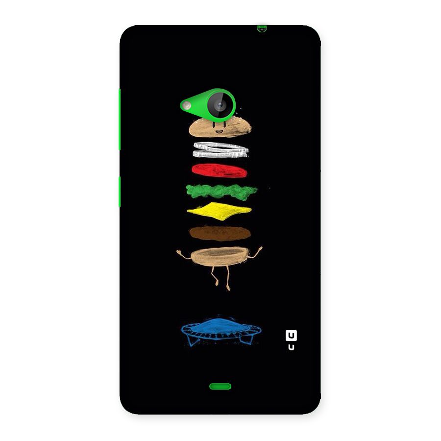 Burger Jump Back Case for Lumia 535