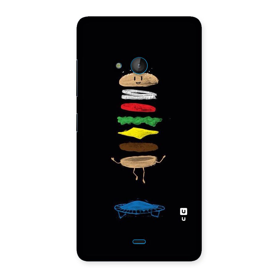 Burger Jump Back Case for Lumia 540