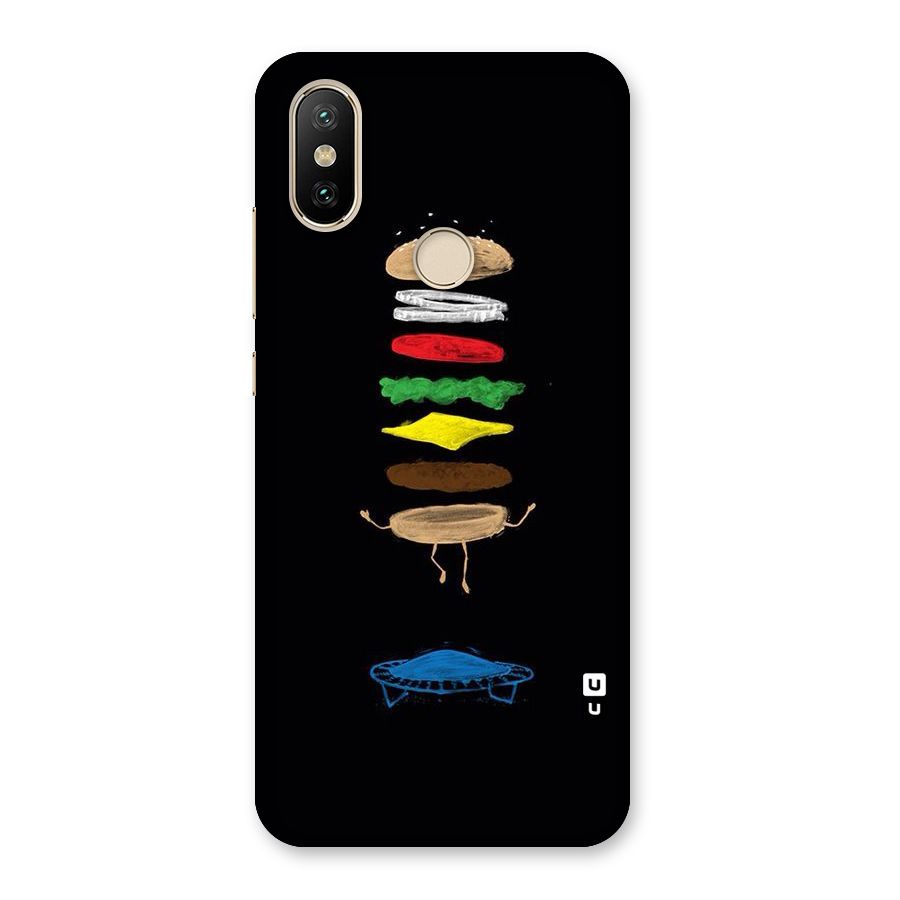 Burger Jump Back Case for Mi A2