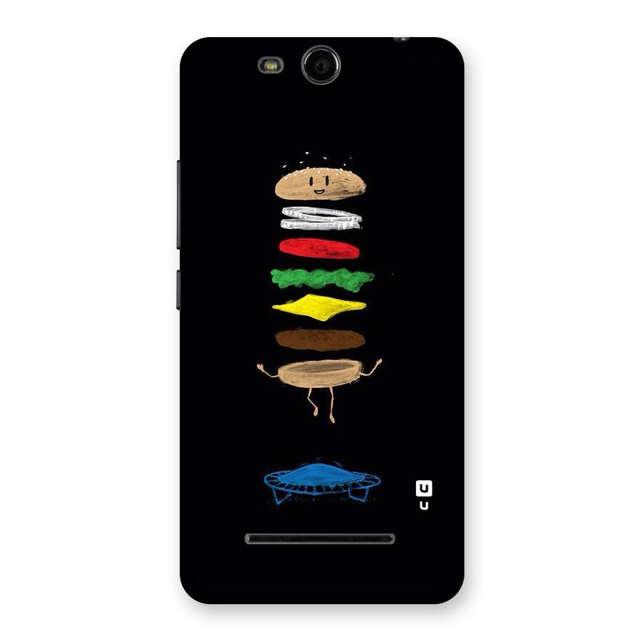 Burger Jump Back Case for Micromax Canvas Juice 3 Q392