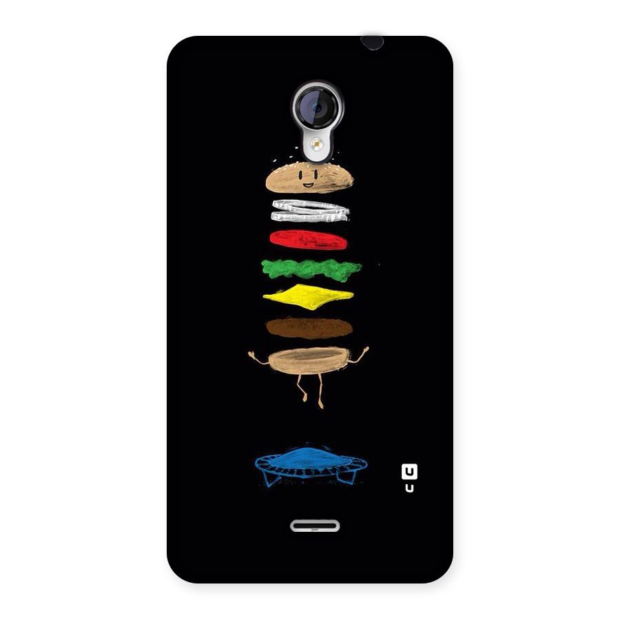 Burger Jump Back Case for Micromax Unite 2 A106