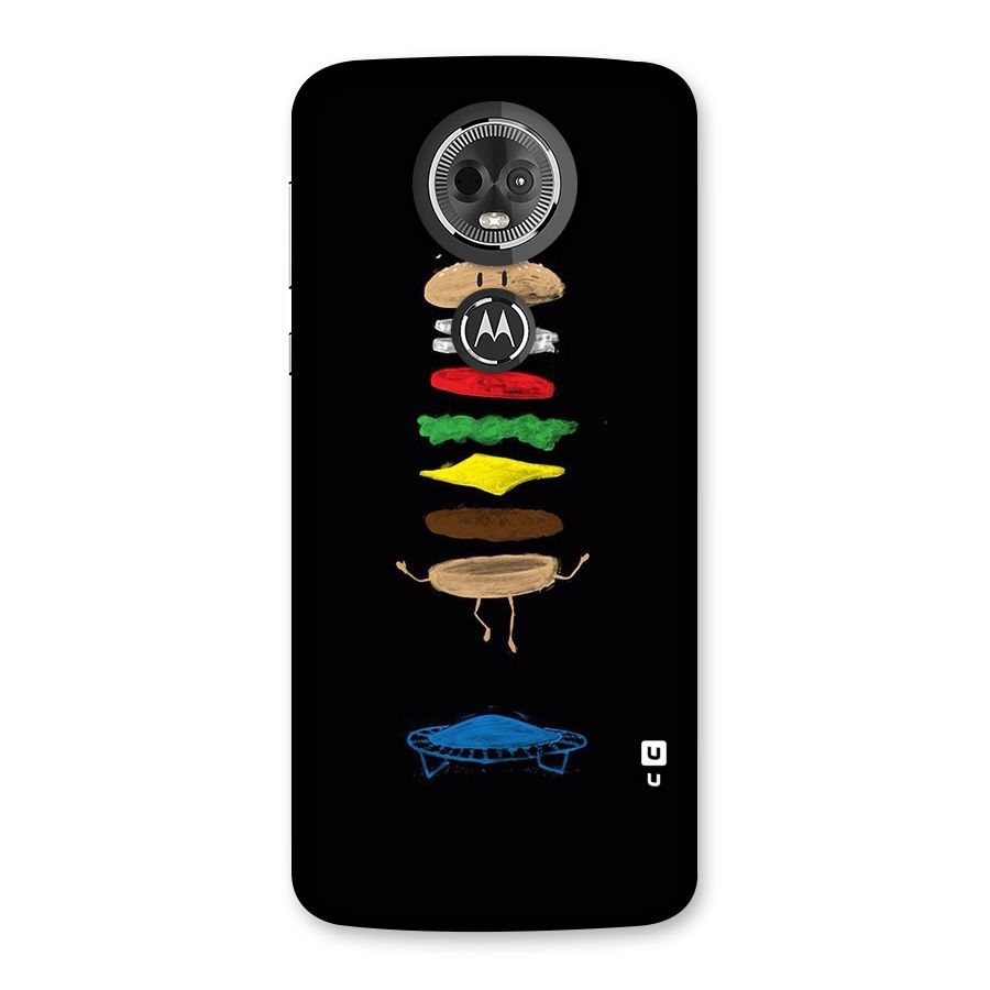 Burger Jump Back Case for Moto E5 Plus