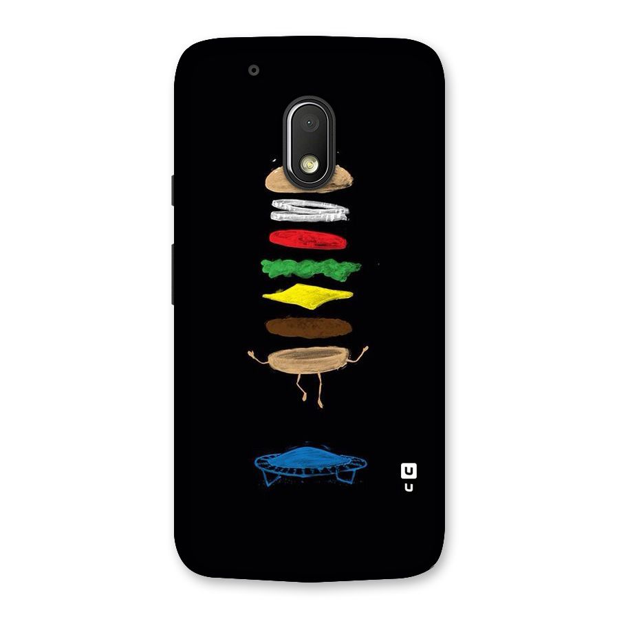 Burger Jump Back Case for Moto G4 Play