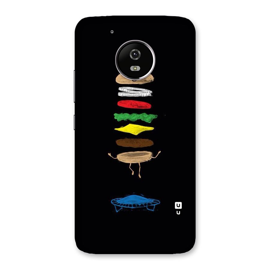 Burger Jump Back Case for Moto G5