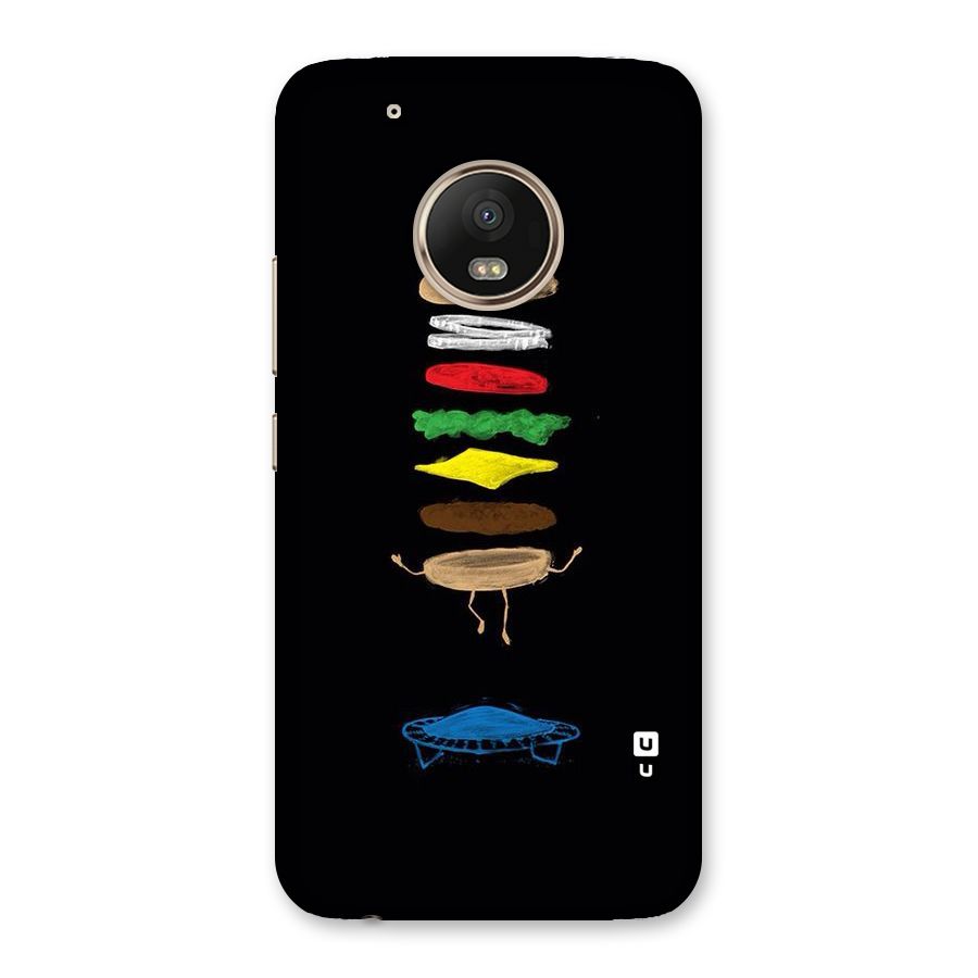 Burger Jump Back Case for Moto G5 Plus